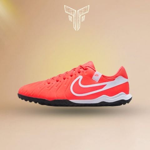  GIÀY BÓNG ĐÁ CHÍNH HÃNG CỎ NHÂN TẠO NIKE TIEMPO LEGEND 10 ACADEMY ĐỎ/TRẮNG TF - DV4342-800 