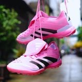  Giày Bóng Đá Cỏ Nhân Tạo Predator 25 League Lưỡi Gà Gập Hồng TF 