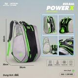  Balo Pickleball Bulbal PowerX Xám Chuối 