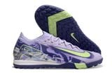  Giày Bóng Đá Cỏ Nhân Tạo Mercurial Vapor 16 Elite Bo Thun Tím Nhạt/Chuối TF 