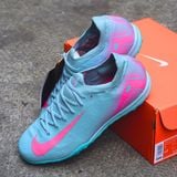  GIÀY BÓNG ĐÁ CHÍNH HÃNG CỎ NHÂN TẠO NIKE ZOOM MERCURIAL VAPOR 16 PRO XÁM XANH/HỒNG TF - FQ8687-301 