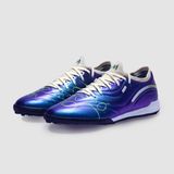  Giày Bóng Đá Cỏ Nhân Tạo Chính Hãng Kelme Maestro 2.0.4 Bo Thun Xanh Hologram TF - 9421ZX1227 
