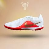  GIÀY BÓNG ĐÁ CHÍNH HÃNG CỎ NHÂN TẠO NIKE TIEMPO MAESTRO ACADEMY TRẮNG/ĐỎ TF - IB4484-100 