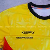  Bộ Quần Áo Bóng Đá KEEPFLY - Việt Nam Vàng 