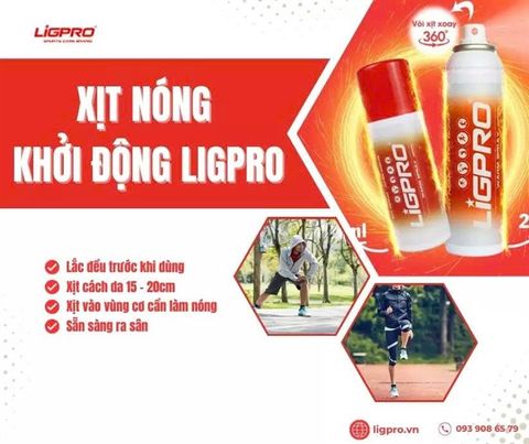  Chai Xịt Nóng Hỗ Trợ Khởi Động LiGPRO 200ML 