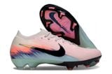  Giày Bóng Đá Cỏ Tự Nhiên Mercurial Vapor 16 Elite Bo Thun Cam Nhạt Xanh Biển FG 