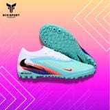  Giày Bóng Đá Cỏ Nhân Tạo Phantom 6 Pro Bo Xanh Ngọc Nhạt TF 