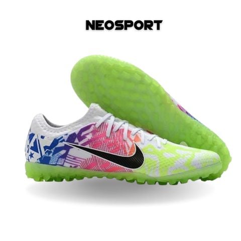  Giày Bóng Đá Cỏ Nhân Tạo Mercurial Vapor 13 Pro Neymar Bo Thun 7 Màu Đế Chuối TF 