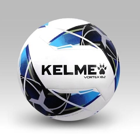  Quả Bóng Đá Chính hãng Kelme Vortex 18.2 Trắng/Xanh/Đen 