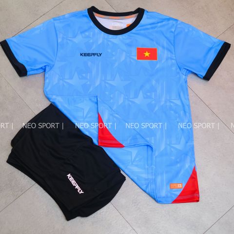  Bộ Quần Áo Bóng Đá KEEPFLY - Việt Nam Xanh Da 