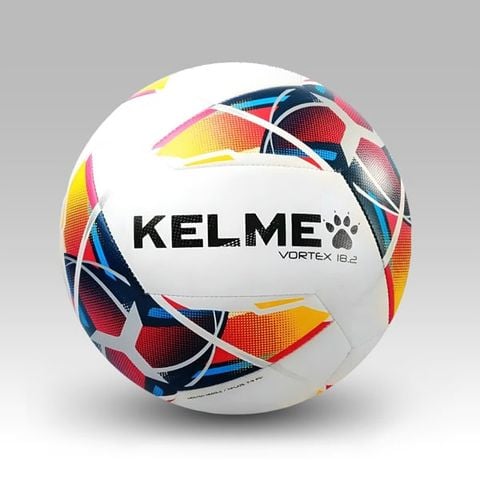  Quả Bóng Đá Chính hãng Kelme Vortex 18.2 Trắng/Cam/Xanh 