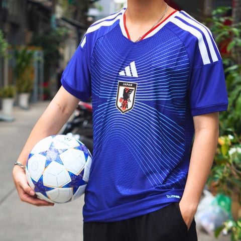  Bộ Quần Áo Bóng Đá Thái Lan - Đội Tuyển Nhật Bản Sân Nhà 26/27 Xanh Bích bản PLAYER 