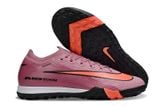  Giày Bóng Đá Cỏ Nhân Tạo Mercurial Vapor 16 Elite Bo Thun Tím Hồng/Cam TF 