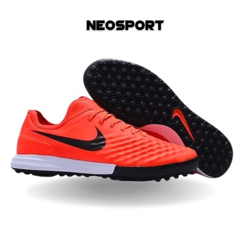  Giày Đá Banh Cỏ Nhân Tạo Magistax bo thun Đỏ TF 