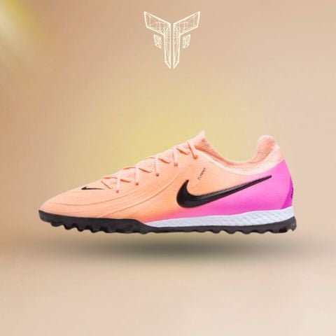  GIÀY BÓNG ĐÁ CHÍNH HÃNG CỎ NHÂN TẠO NIKE PHANTOM GX 2 PRO HỒNG/CAM TF - FJ2583-800 
