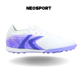  Giày Bóng Đá Cỏ Nhân Tạo Chính Hãng Kelme V-Mach 3.0.4 Bo Thun Trắng/Tím TF - 8621ZX1423 
