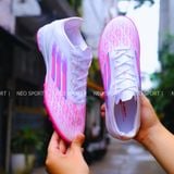  Giày Bóng Đá Cỏ Nhân Tạo F50 Pro Trắng/Hồng TF 