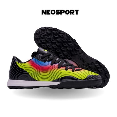  Giày Bóng Đá Chính Hãng KAMITO ASSASSIN Đen Xanh Chuối TF 