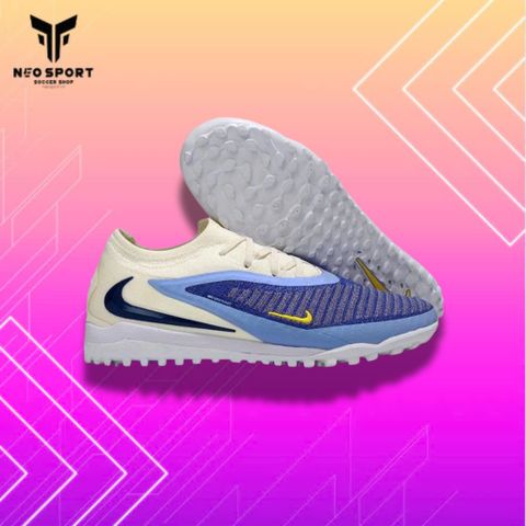  Giày Bóng Đá Cỏ Nhân Tạo Phantom 6 Xanh biển/Trắng Elite TF 