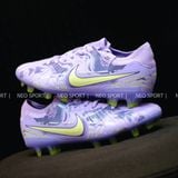  Giày Bóng Đá Cỏ Tự Nhiên Tiempo Legend 10 United Tím/Chuối FG 