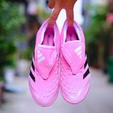  Giày Bóng Đá Cỏ Nhân Tạo Predator 25 League Lưỡi Gà Gập Hồng TF 