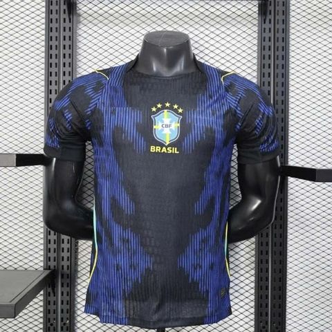  Bộ Quần Áo Bóng Đá Thái Lan - Brazil Xanh Đen Sân Khách 2026 Bản PLAYER 