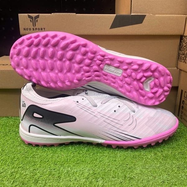  Giày bóng đá cỏ nhân tạo Winbro Vapor 15 Hồng Logo Hồng TF 