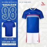  Bộ Quần Áo Bóng Đá Kamito Gaulois 98 - Xanh Bích 