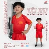  Bộ Quần Áo Bóng Đá CP Việt Nam - VN Đỏ Trẻ Em - KID 