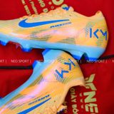  Giày Bóng Đá Cỏ Tự Nhiên Mercurial Vapor 16 Bo Thun Cosmic Cam/Xanh FG 