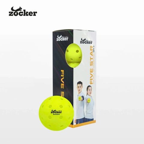  Bóng Thi Đấu Pickleball Zocker Five Star Gen 2 - Combo 3 Quả 