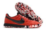  Giày Đá Banh Futsal Tiempo Sala Premier Đỏ Logo Đen ĐẾ Camo IC 