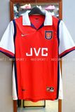  Áo Retro - Áo đấu Arsenal sân nhà đỏ 1998/99 