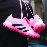  Giày Bóng Đá Cỏ Nhân Tạo Predator 25 League Lưỡi Gà Gập Hồng TF 