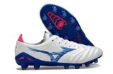  Giày Bóng Đá Cỏ Tự Nhiên Mizuno NEO 4 Pro Trắng Xanh FG 