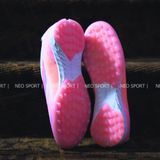  Giày Bóng Đá Cỏ Nhân Tạo F50 Elite Laceless Lamine Yamal Hồng Không Dây TF 