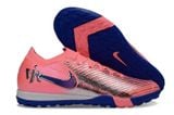  Giày Bóng Đá Cỏ Nhân Tạo Mercurial Vapor 16 Elite Vini JR Bo Thun Hồng Đế Xanh Bích TF 