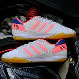  Giày Bóng Đá Futsal Top Sala Trắng Gót Hồng IC 