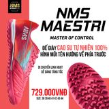  Giày Bóng Đá Chính Hãng Cỏ Nhân Tạo NMS Maestri 1.0 Hồng TF 