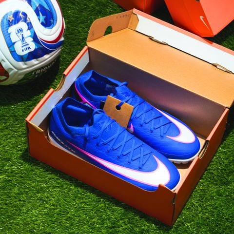  GIÀY BÓNG ĐÁ CHÍNH HÃNG CỎ NHÂN TẠO NIKE ZOOM MERCURIAL VAPOR 16 PRO XANH BÍCH COBAN ĐẾ TRẮNG TF - FQ8687-446 