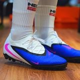  GIÀY BÓNG ĐÁ CHÍNH HÃNG CỎ NHÂN TẠO NIKE PHANTOM 6 LOW PRO XANH BÍCH/TRẮNG TF - HJ4123-446 