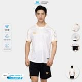  Bộ Quần Áo Bóng Đá Bulbal Hunter 2 Trắng Viền Đồng 