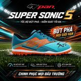  Giày Bóng Đá Cỏ Nhân Tạo Chính Hãng Thái Lan Pan Super Sonic 5 Xanh Ngọc TF 