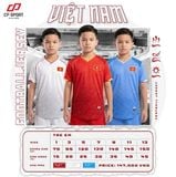  Bộ Quần Áo Bóng Đá CP Việt Nam - VN Đỏ Trẻ Em - KID 