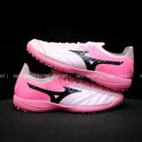  Giày Bóng Đá Cỏ Nhân Tạo Mizuno Morelia Neo 3 Sala Beta SF Bo Thun Hồng Đậm/Trắng TF 