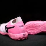  Giày Bóng Đá Cỏ Nhân Tạo Mizuno Morelia Neo 3 Sala Beta SF Bo Thun Hồng Đậm/Trắng TF 
