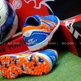  Giày Bóng Đá Cỏ Nhân Tạo Chính Hãng Thái Lan Pan Nitro Xanh Bích/Cam TF 