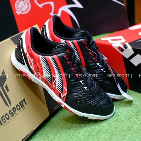  Giày Bóng Đá Futsal Chính Hãng Thái Lan Pan Nitro Đen Đỏ IC 