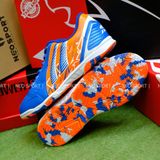  Giày Bóng Đá Futsal Chính Hãng Thái Lan Pan Nitro Xanh Bích/Cam IC 
