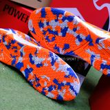  Giày Bóng Đá Futsal Chính Hãng Thái Lan Pan Nitro Xanh Bích/Cam IC 